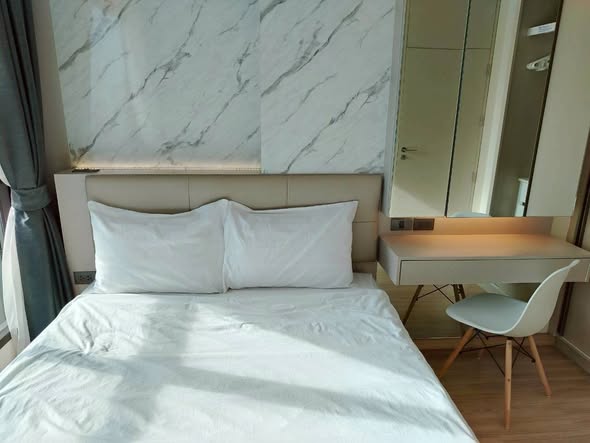 bedroom of Lumpini Suite Phetchaburi – Makkasan