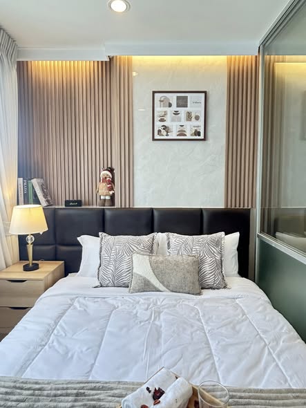 bedroom of Lumpini Town Place สุขุมวิท 62