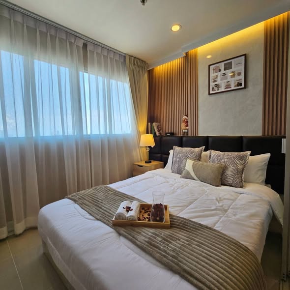 bedroom of Lumpini Town Place สุขุมวิท 62