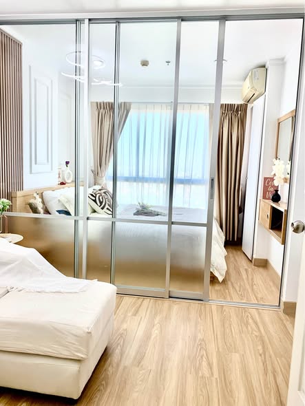 bedroom and room interior of Lumpini Ville Chaeng Watthana – Pak Kret.