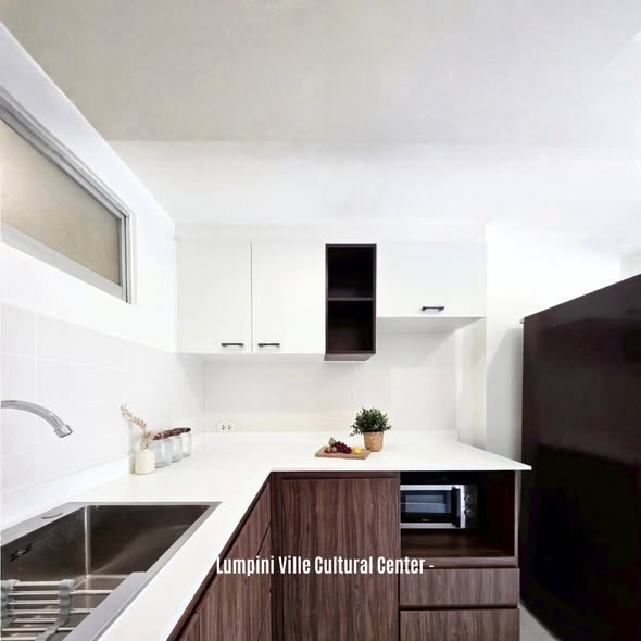 bathroom and kitchen of Lumpini Ville Cultural Center