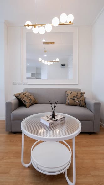 living room and room interior of Lumpini Ville La Salle – Bearing