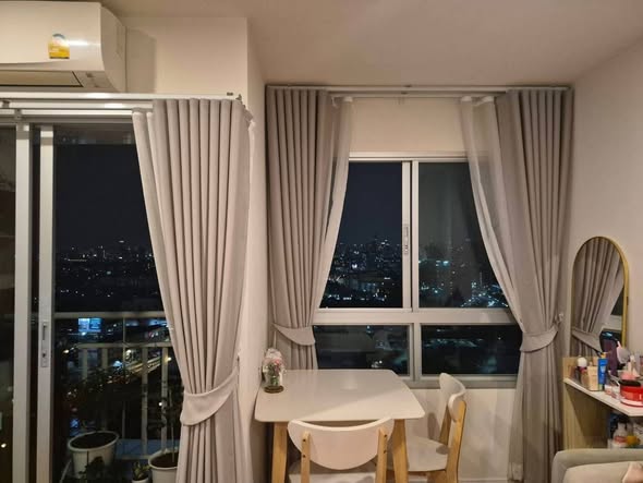 bedroom of Lumpini Ville Phattanakarn-Srinakarin Condominium