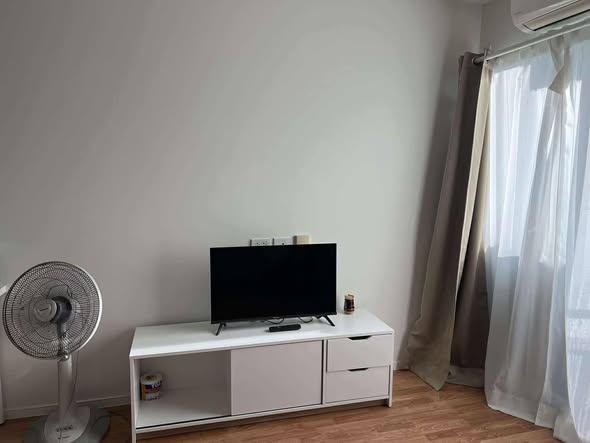 bedroom and living room and room interior of Lumpini Ville Phattanakarn-Srinakarin Condominium