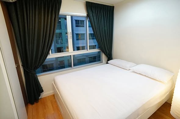 bedroom of Lumpini Ville Phatthanakan – New Phetchaburi