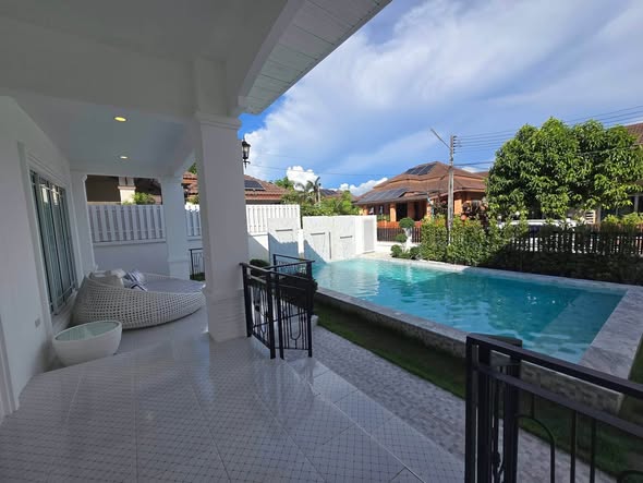 pool of Luxury pool villa 604