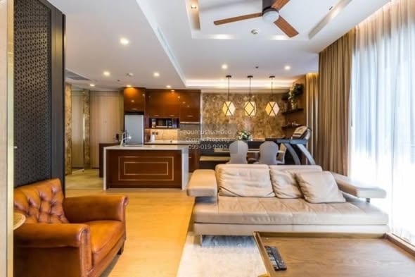 bedroom and living room of M Ladprao