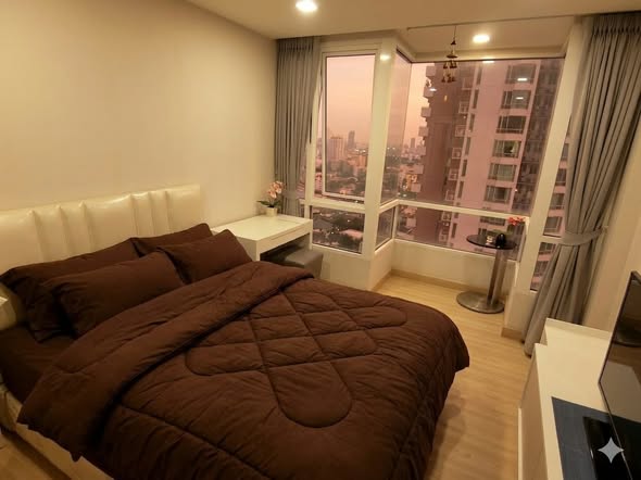 bedroom of M Society Condominium