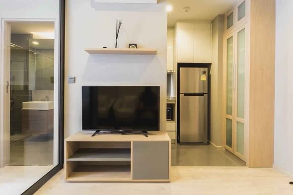 bedroom and living room and room interior of M Thonglor 10