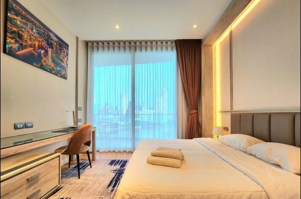 bedroom of Magnolias Waterfront Residences