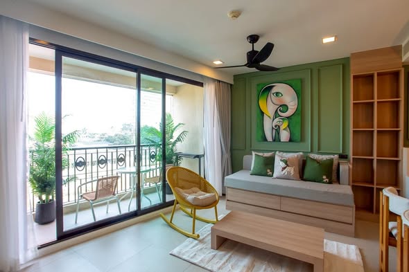 bedroom and room interior of Marrakesh Huahin Residences