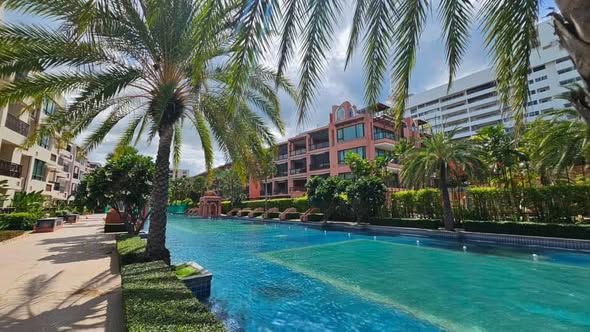 pool of Marrakesh Huahin Residences