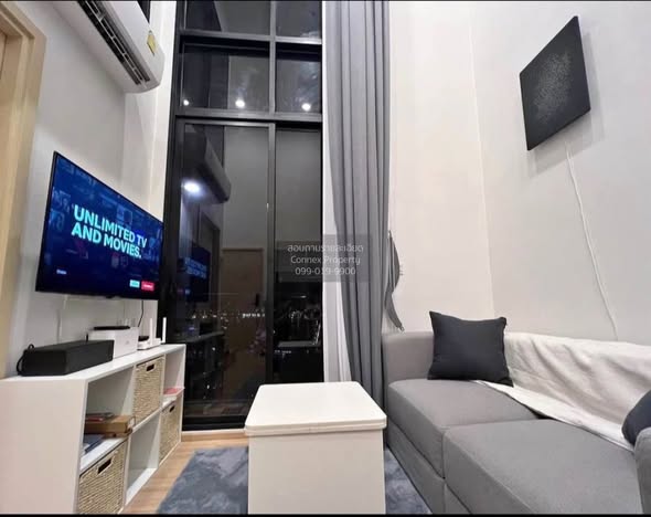 living room and bedroom of MARU Ekkamai 2