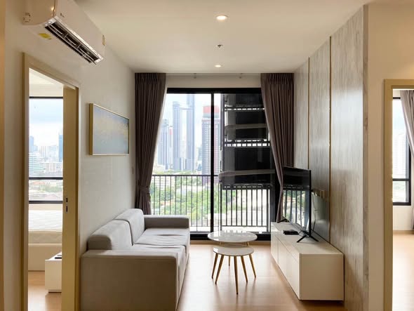living room and bedroom and room interior of MARU Ekkamai 2