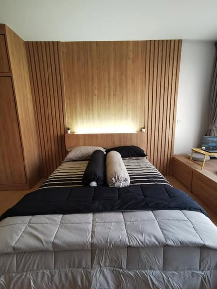 bedroom of Maru Ladprao 15 : มารุ ลาดพร้าว 15