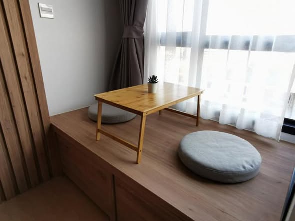 bedroom and room interior of Maru Ladprao 15 : มารุ ลาดพร้าว 15