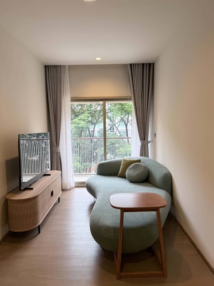 bedroom and living room of Mekin Haus