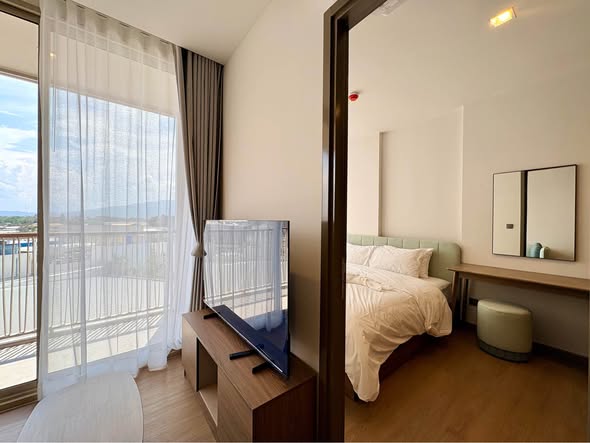 bedroom and room interior of Mekin Haus