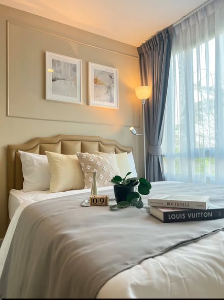 bedroom of Metro Luxe Ratchada