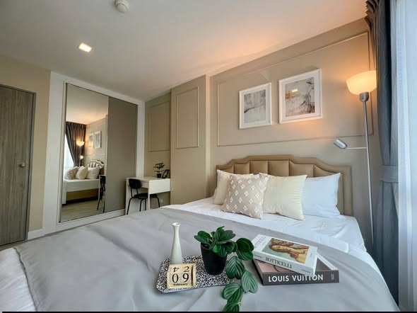 bedroom of Metro Luxe Ratchada