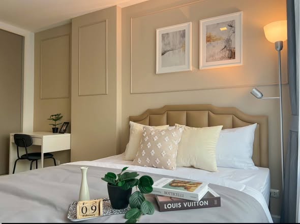 bedroom of Metro Luxe Ratchada