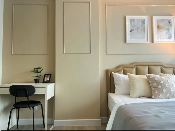 bedroom of Metro Luxe Ratchada
