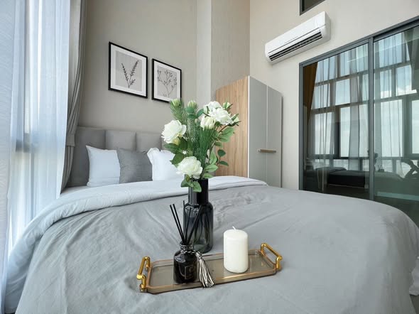 bedroom of Metro Sky Prachachuen