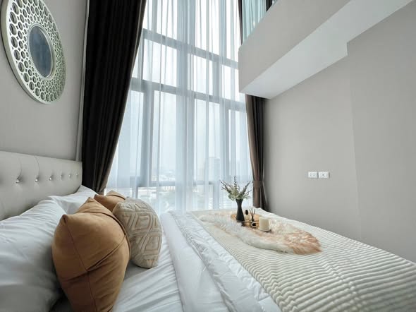 bedroom of Metro Sky Prachachuen
