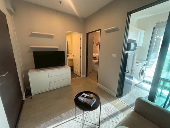 living room and bedroom and room interior of Metro Sky Prachachuen