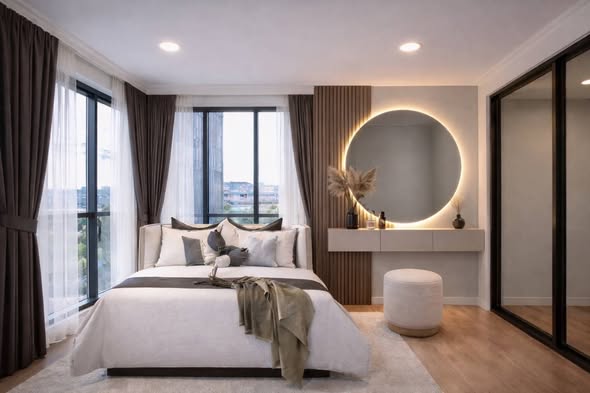 bedroom of Modiz Sukhumvit 50 โมดิซ สุขุมวิท 50