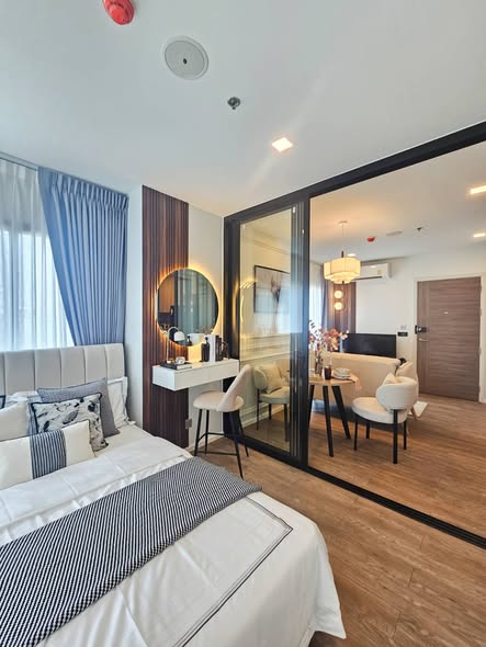 bedroom of Modiz Sukhumvit 50 โมดิซ สุขุมวิท 50
