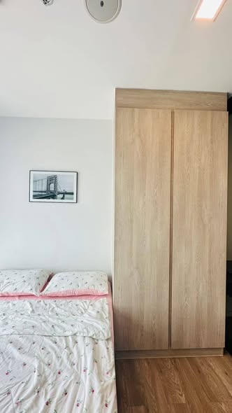 bedroom and room interior of Modiz Sukhumvit 50 โมดิซ สุขุมวิท 50