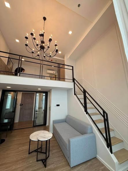 living room of Modiz Sukhumvit 50 โมดิซ สุขุมวิท 50