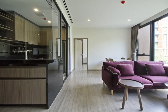 living room and room interior of Mori HAUS