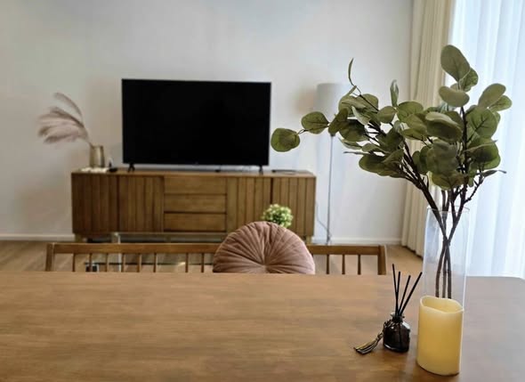 living room and room interior of MUNIQ LANGSUAN