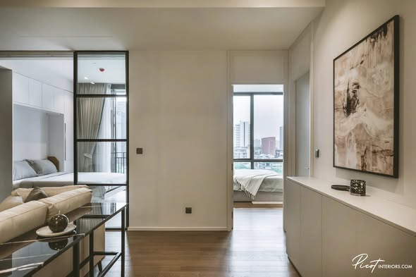 living room and room interior of MUNIQ LANGSUAN