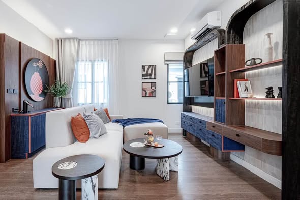 living room of Nantawan Rama 9 – New Krungthepkreetha