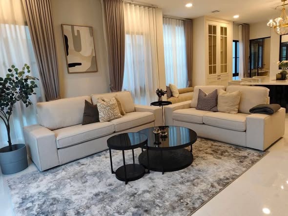 living room of Nantawan Rama 9 Srinakarin