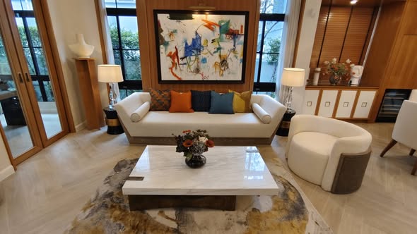 living room of Nantawan Rama 9 Srinakarin