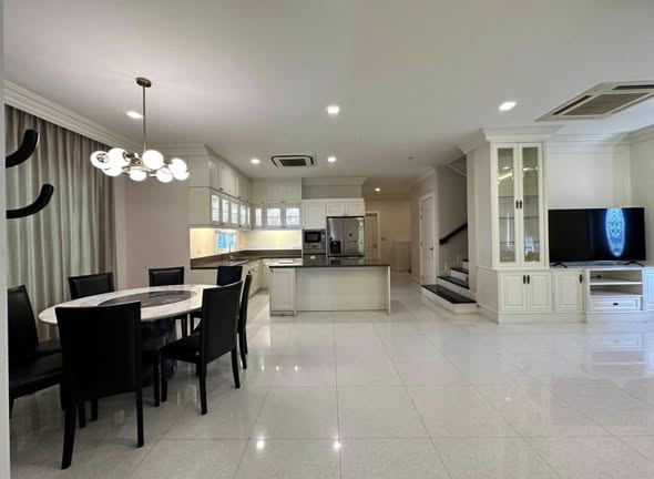 living room and kitchen of Narasiri Bangna