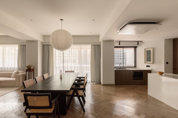 living room of Newton Tower