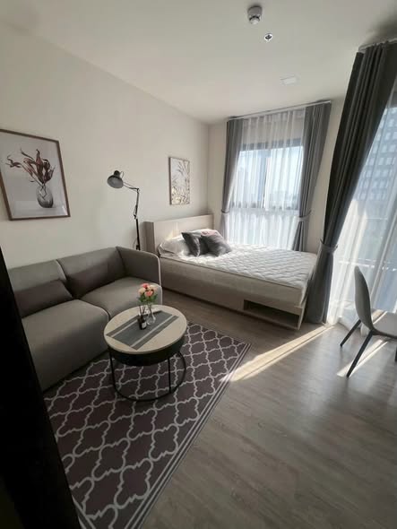 living room and bedroom of NIA by Sansiri