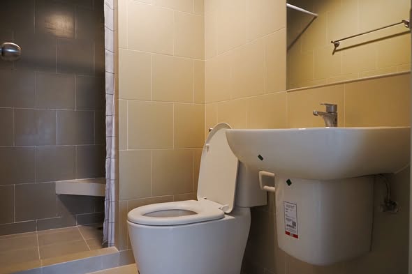 bathroom of คอนโด Niche id