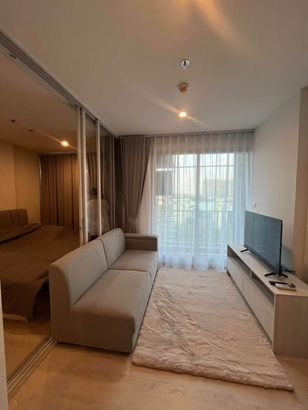 bedroom and living room of NICHE MONO Chaengwatthana