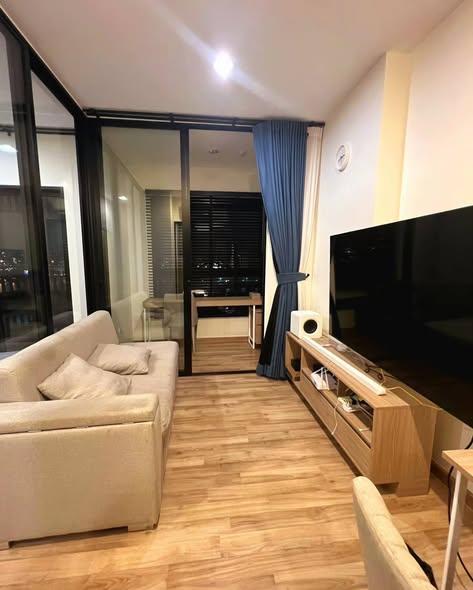 living room and bedroom and room interior of Niche MONO Charoen Nakhon