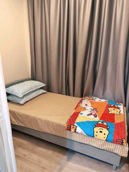 bedroom of นิช โมโน เมกะ สเปซ บางนา (Niche MONO Mega Space Bang Na)