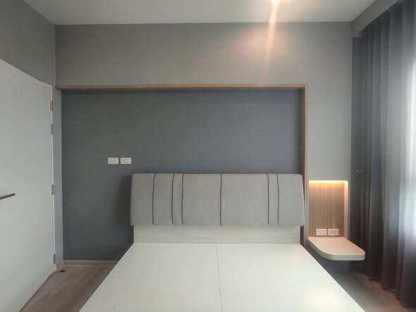 bedroom and room interior of นิช โมโน เมกะ สเปซ บางนา (Niche MONO Mega Space Bang Na)