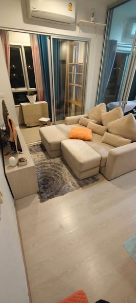 living room of Niche Mono Sukhumvit – Puchao : นิช โมโน สุขุมวิท – ปู่เจ้า