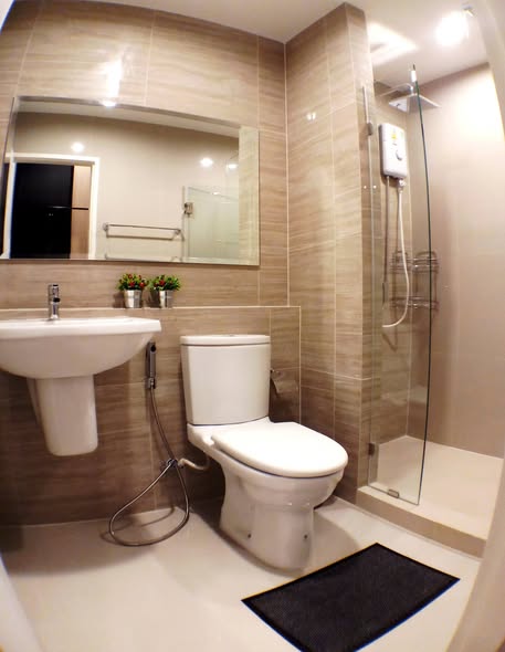 bathroom of Niche MONO Sukhumvit Bearing