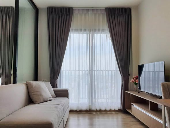 living room and room interior of Niche MONO Sukhumvit Bearing